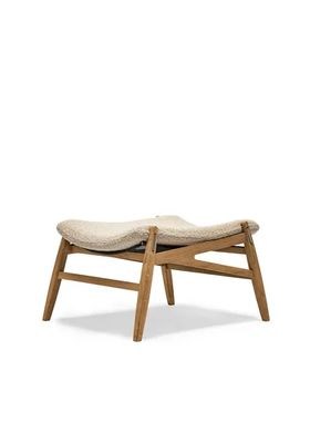 Stolab© Link fotpall ek naturell olja Karakorum Duna 3, beige